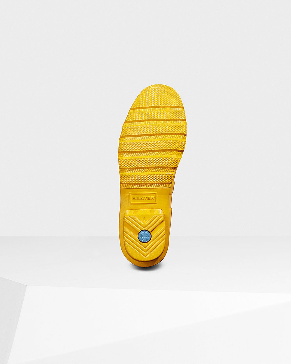 Womens Tall Rain Boots - Hunter Original Gloss (84OWKHJGR) - Yellow